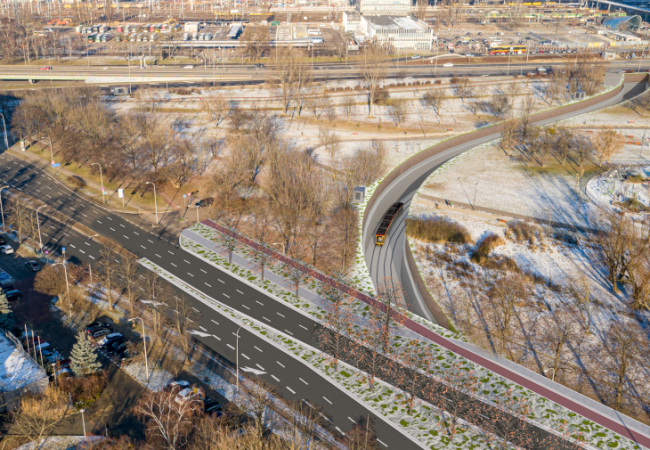 Wizualizacja_tramwaj_Warszawa_Zachodnia